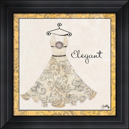 Framed Elegant Print