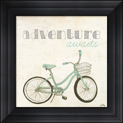 Framed Explore and Adventure II Print