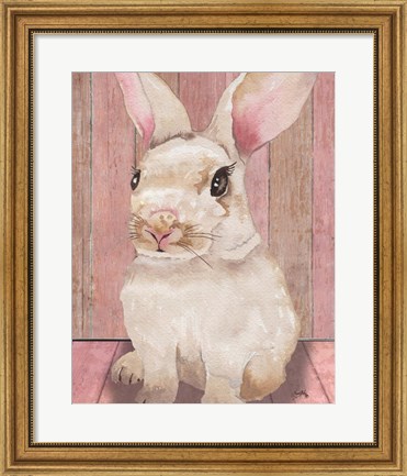 Framed Bunny III Print