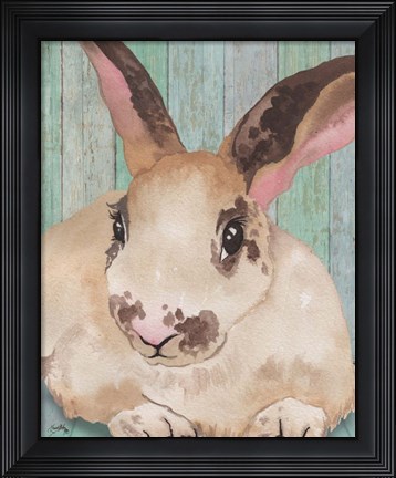 Framed Bunny IV Print