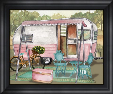 Framed Roughing It I Print