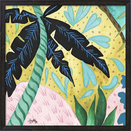 Framed In the Tropics II Print