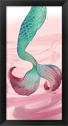 Framed Mermaid Tail Print
