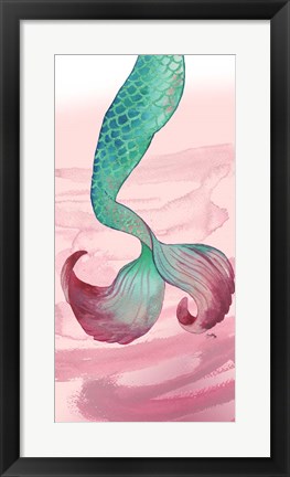 Framed Mermaid Tail Print