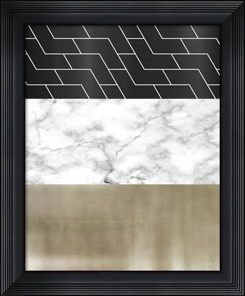 Framed Many Layers I Print