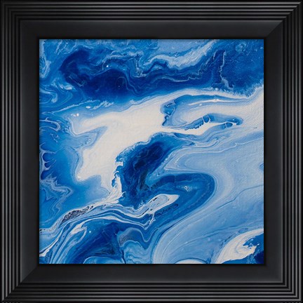 Framed Marble Square II Print