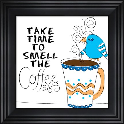 Framed Take Time I Print