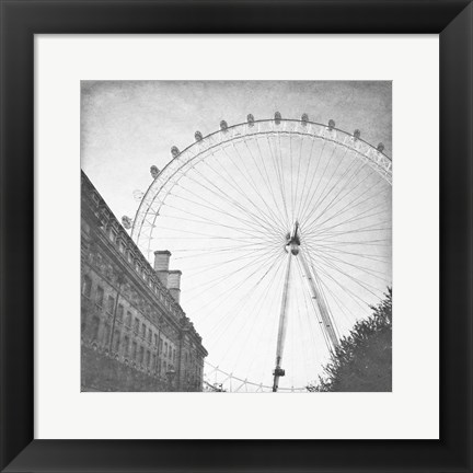 Framed London Sights II Print