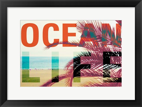 Framed Ocean Life Print