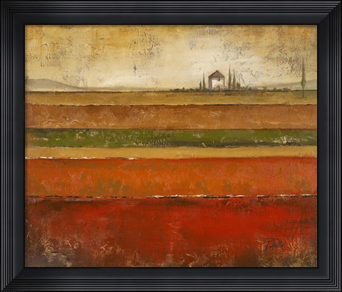 Framed Tuscany I Print