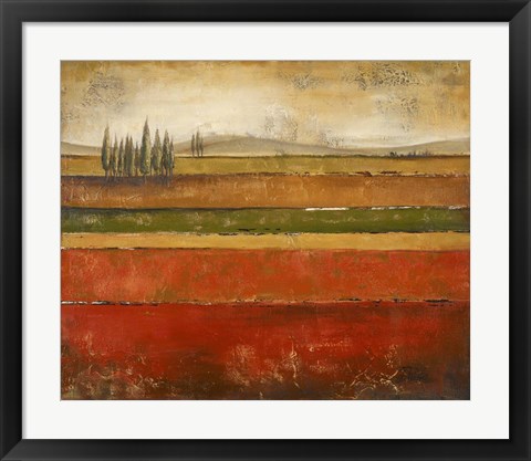 Framed Tuscany II Print