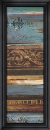 Framed Eclecticism on Blue Print