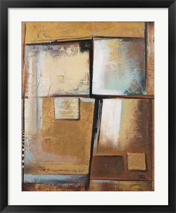 Framed Abstract I Print