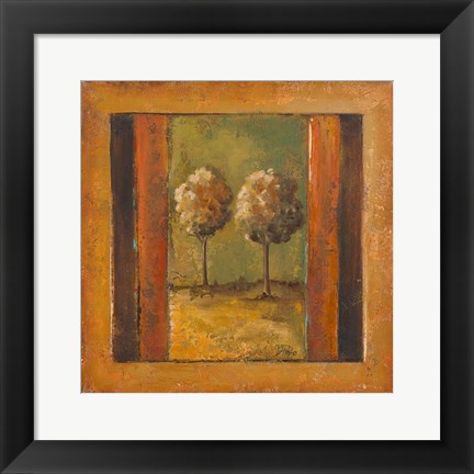 Framed Lonely Trees III Print