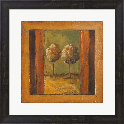 Framed Lonely Trees III Print