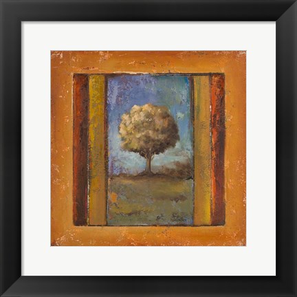 Framed Lonely Trees IV Print