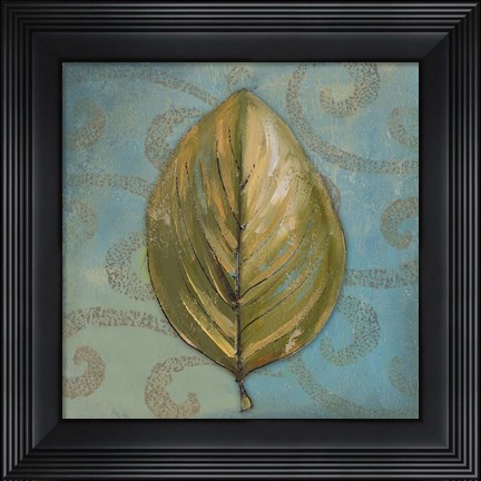 Framed Swift Leaf I Print