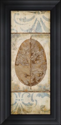 Framed Natural Vertical Panel II Print