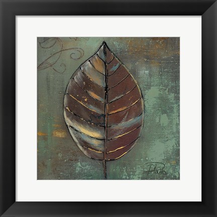 Framed New Green Leaf Print