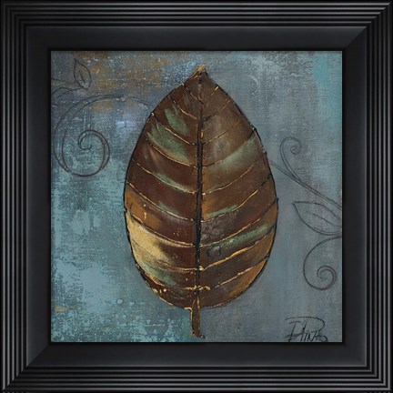 Framed Moroccan Leaves Print