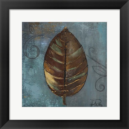 Framed Moroccan Leaves Print