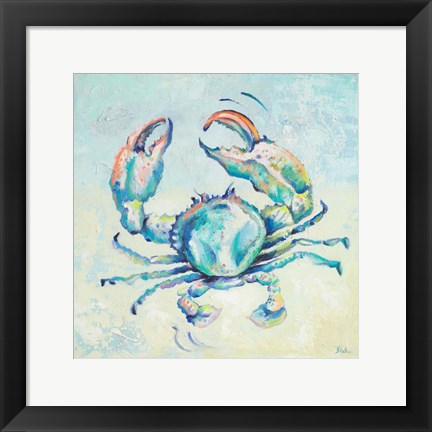 Framed Surf Side I Print