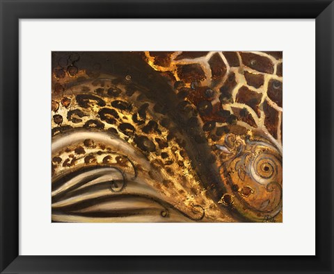 Framed African Touch II Print