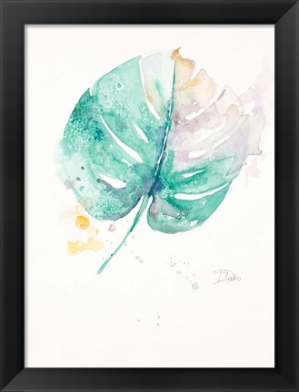 Framed Water Leaf Print