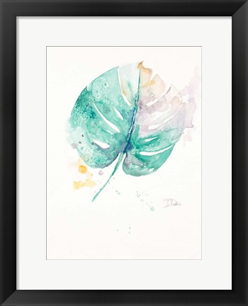 Framed Water Leaf Print