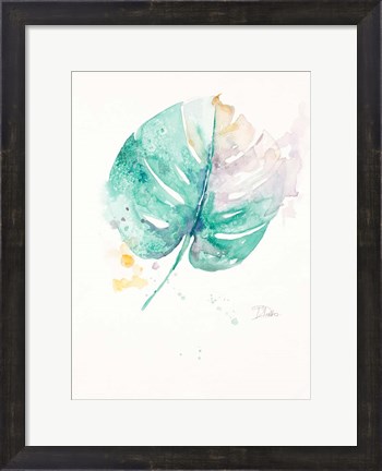Framed Water Leaf Print