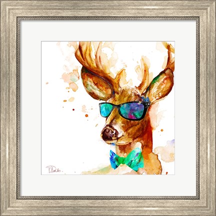 Framed Cool Deer Print