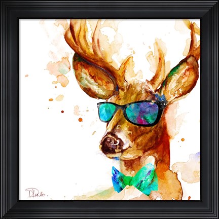 Framed Cool Deer Print