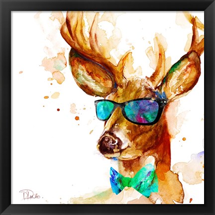 Framed Cool Deer Print