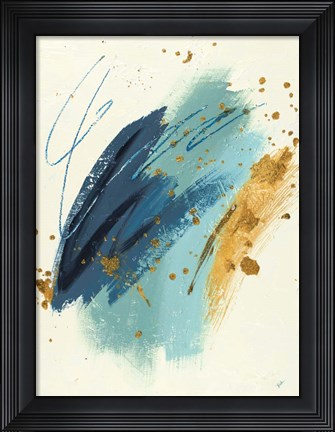 Framed Blue December Print