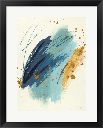 Framed Blue December Print