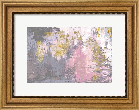 Framed Pink Magic Abstract Print