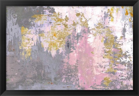 Framed Pink Magic Abstract Print