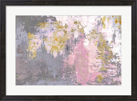 Framed Pink Magic Abstract Print