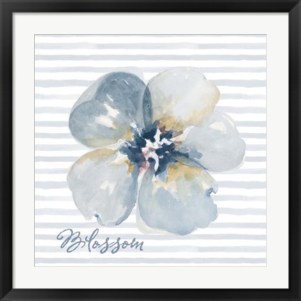 Framed Blossom and Grow I Print