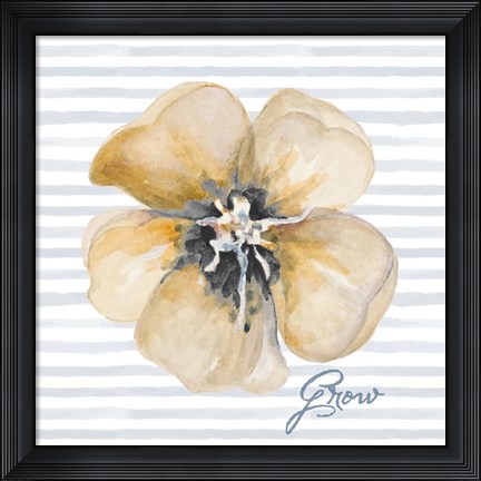 Framed Blossom and Grow II Print