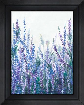 Framed Lavender Garden II Print