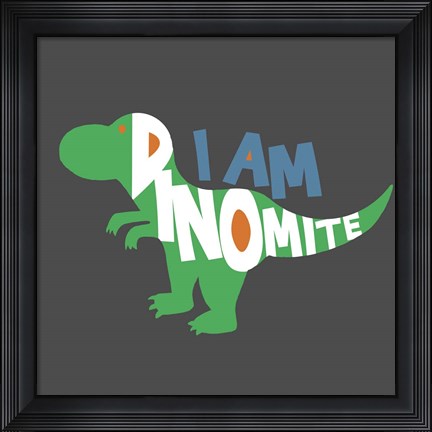 Framed Dinomite Print