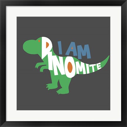 Framed Dinomite Print