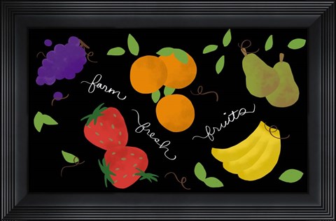 Framed Fresh Fruit Print