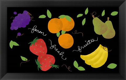 Framed Fresh Fruit Print