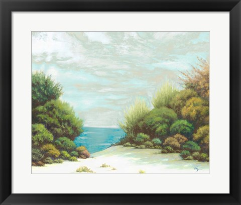 Framed Seashore II Print