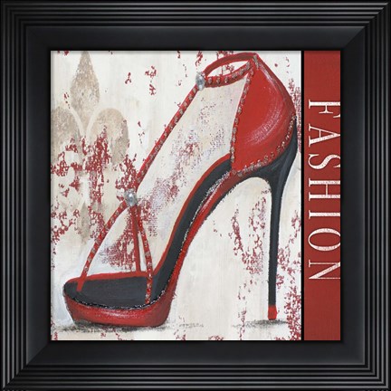 Framed Fashion Print