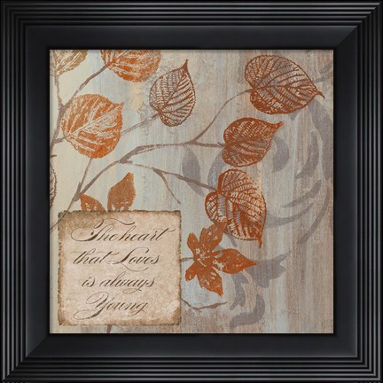 Framed Heart Print