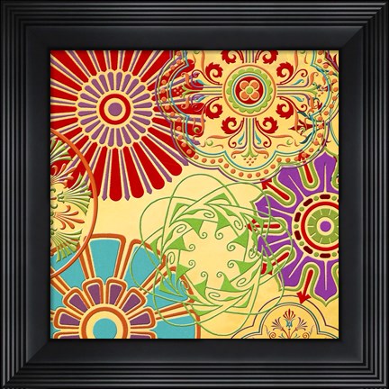 Framed Lemon Twist II Print