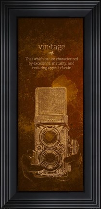 Framed Antiques II Print